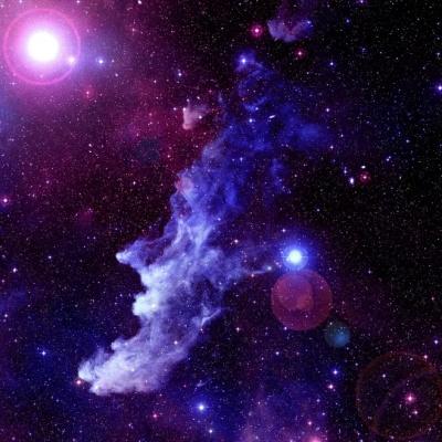 的星空